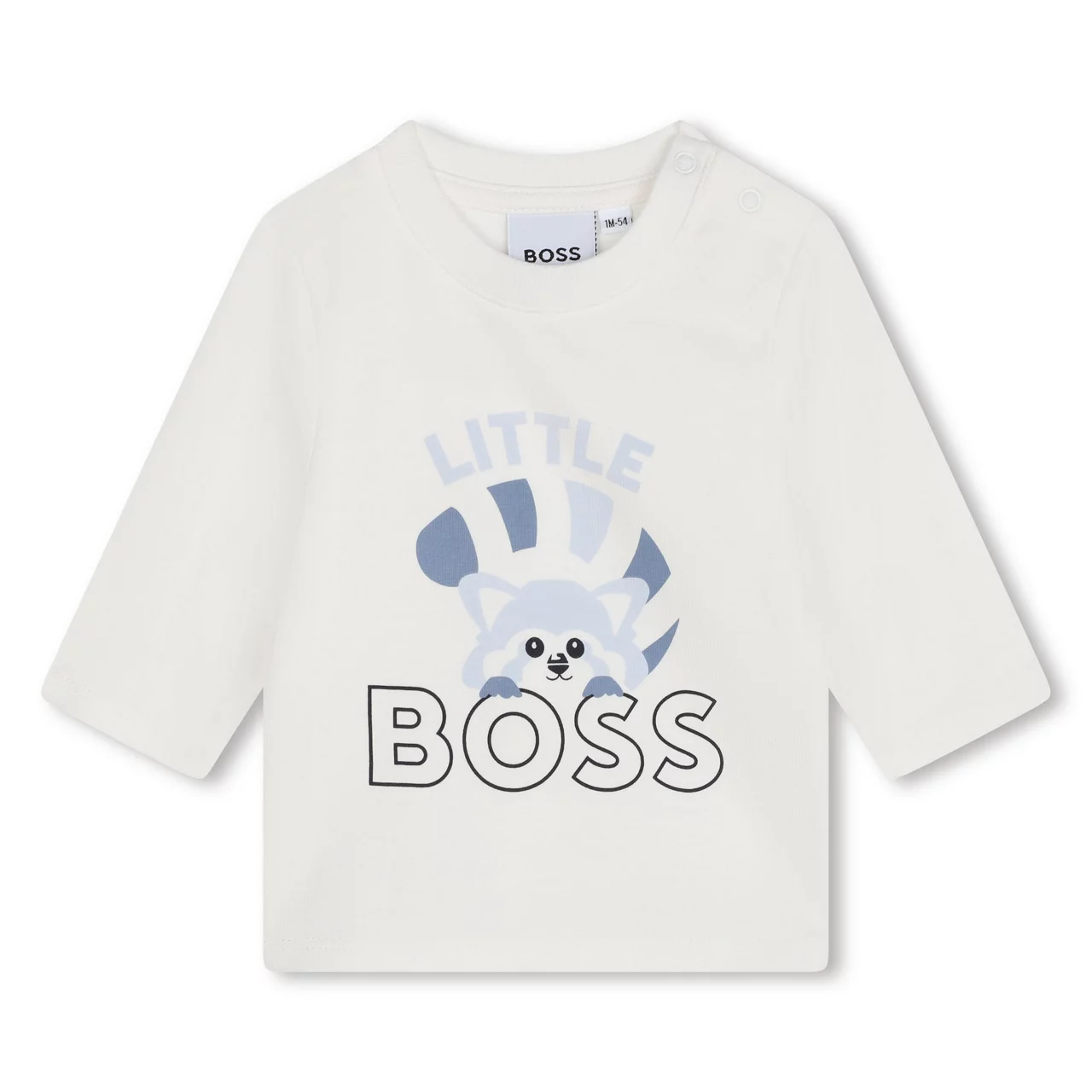 BOSS KIDS Bear Logo Three-Piece Top, Hoodie and Bottoms Set - Blue