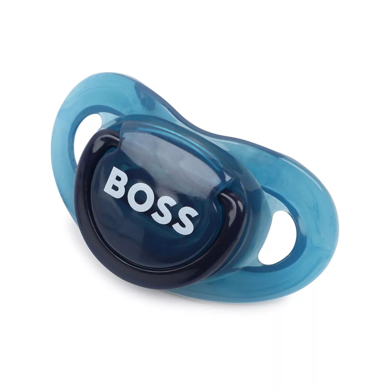 BOSS KIDS Branded Soother Gift Box - NAVY