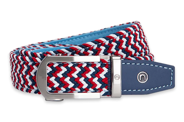 Braided Liberty Kids Golf Belt