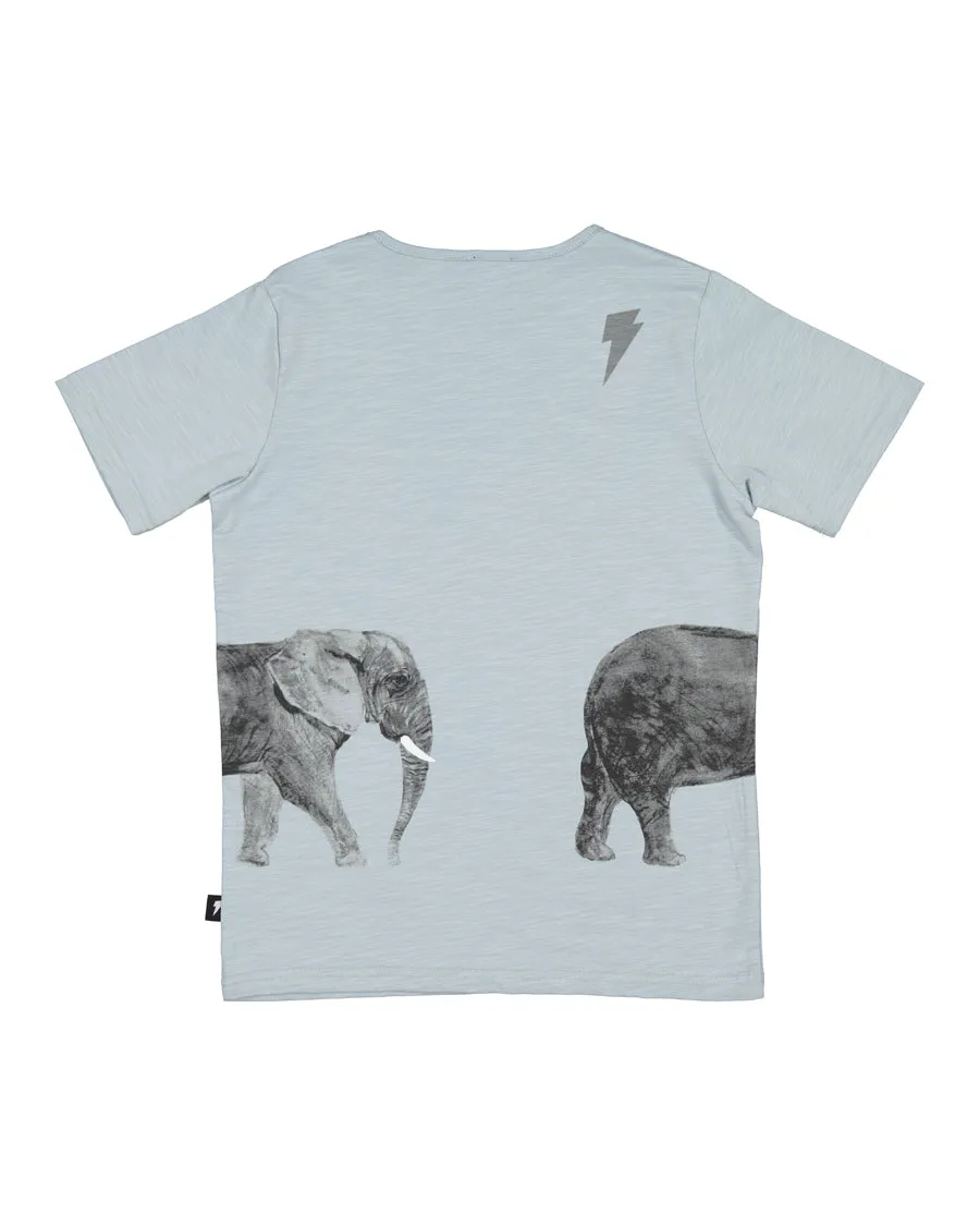 Bull Elephant Tee - Kids Sizes 6yr, 7yr