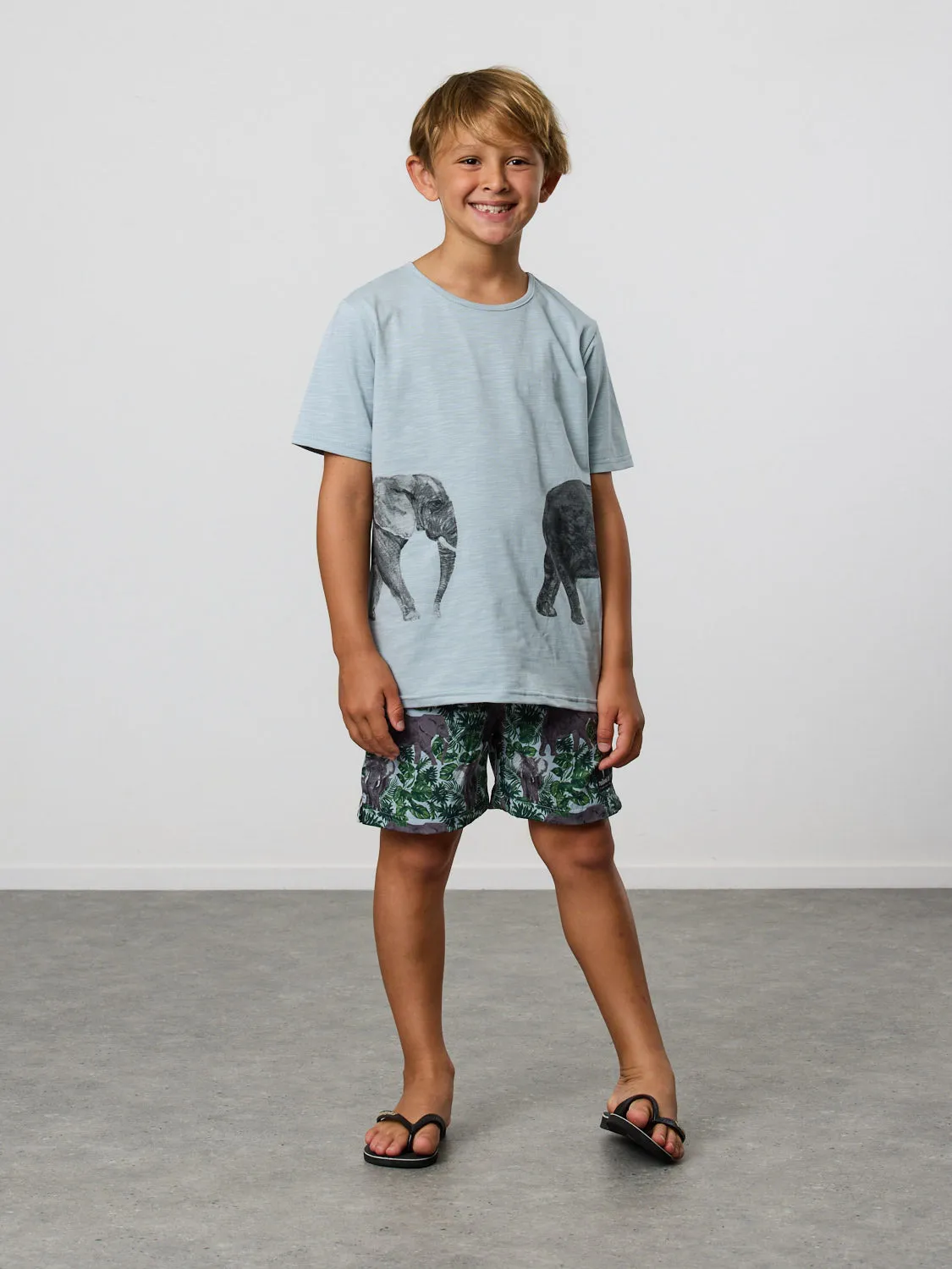 Bull Elephant Tee - Kids Sizes 6yr, 7yr