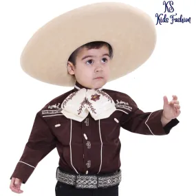 Camisa de Charro para Niño KS-TM-WD070-940 - Charro Shirt for Kids