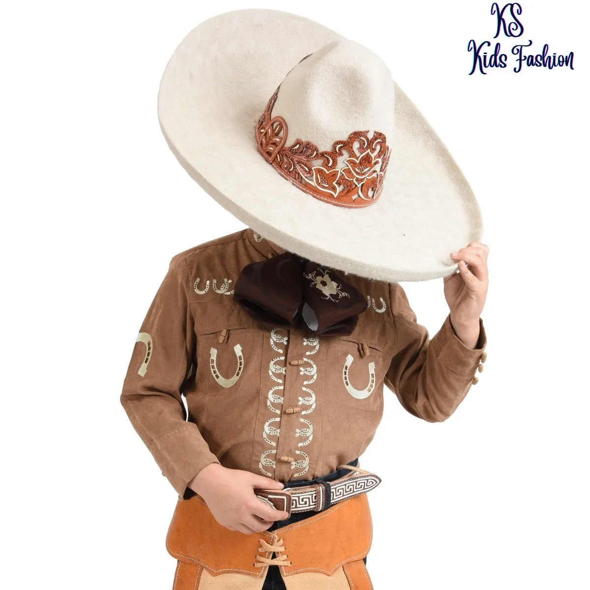 Camisa de Charro para Niño KS-TM-WD0965-933 - Charro Shirt for Kids