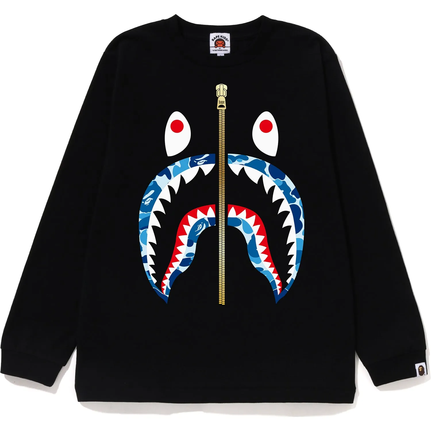 ABC CAMO SHARK L/S Tee for Junior Kids