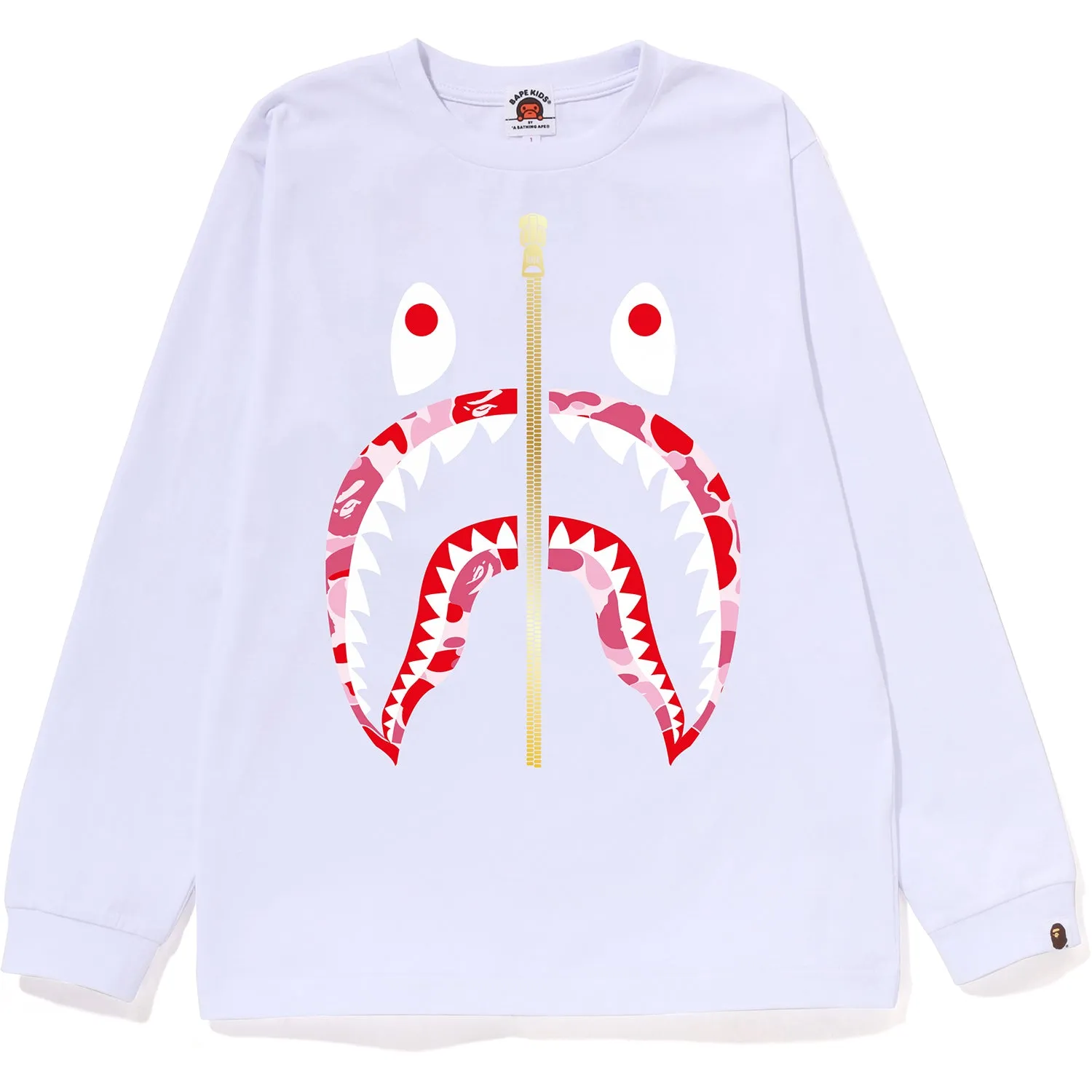 ABC CAMO SHARK L/S Tee for Junior Kids