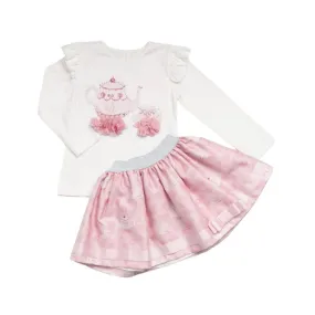 CARAMELO KIDS SKIRT SET 0122113