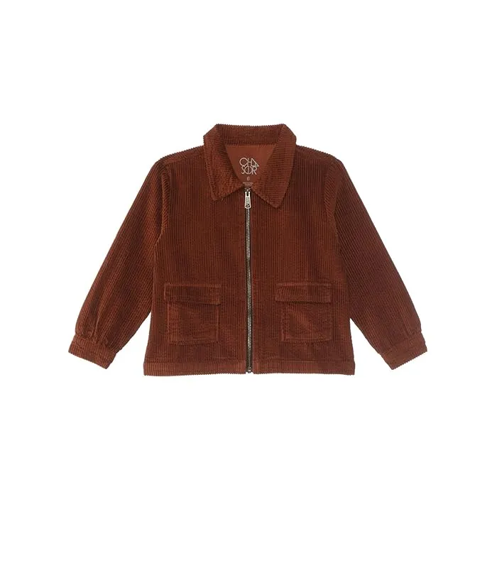 Chaser Corduroy Kids Zip-Up