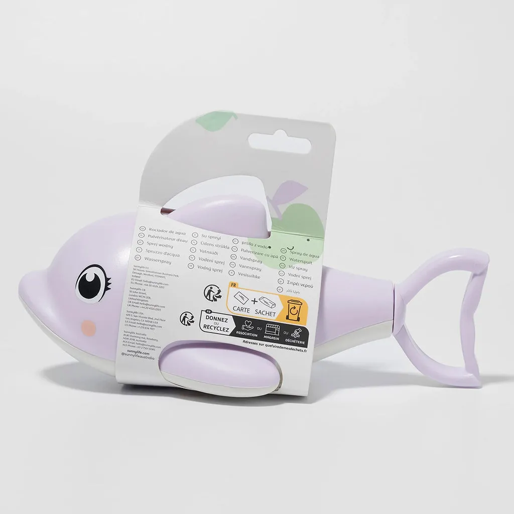 Pastel Lilac Dolphin Squirt Toy