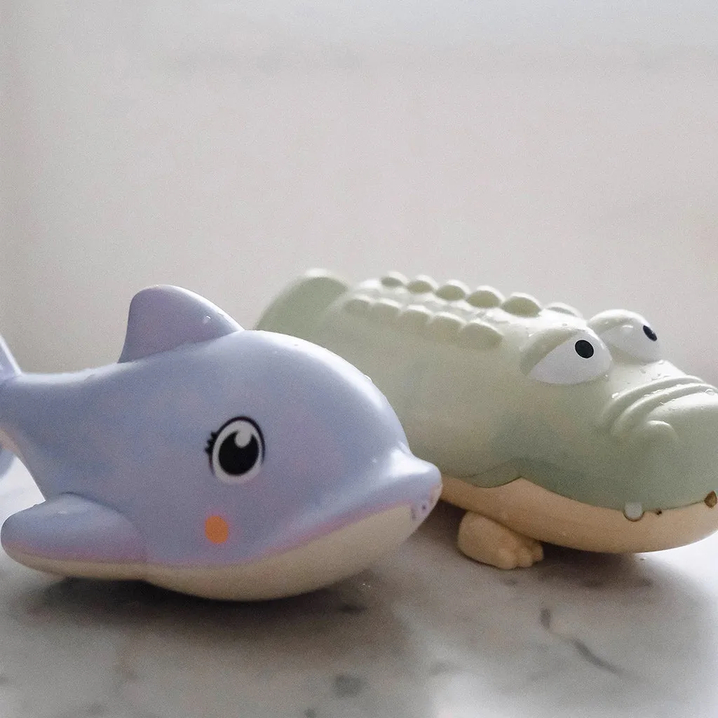 Pastel Lilac Dolphin Squirt Toy