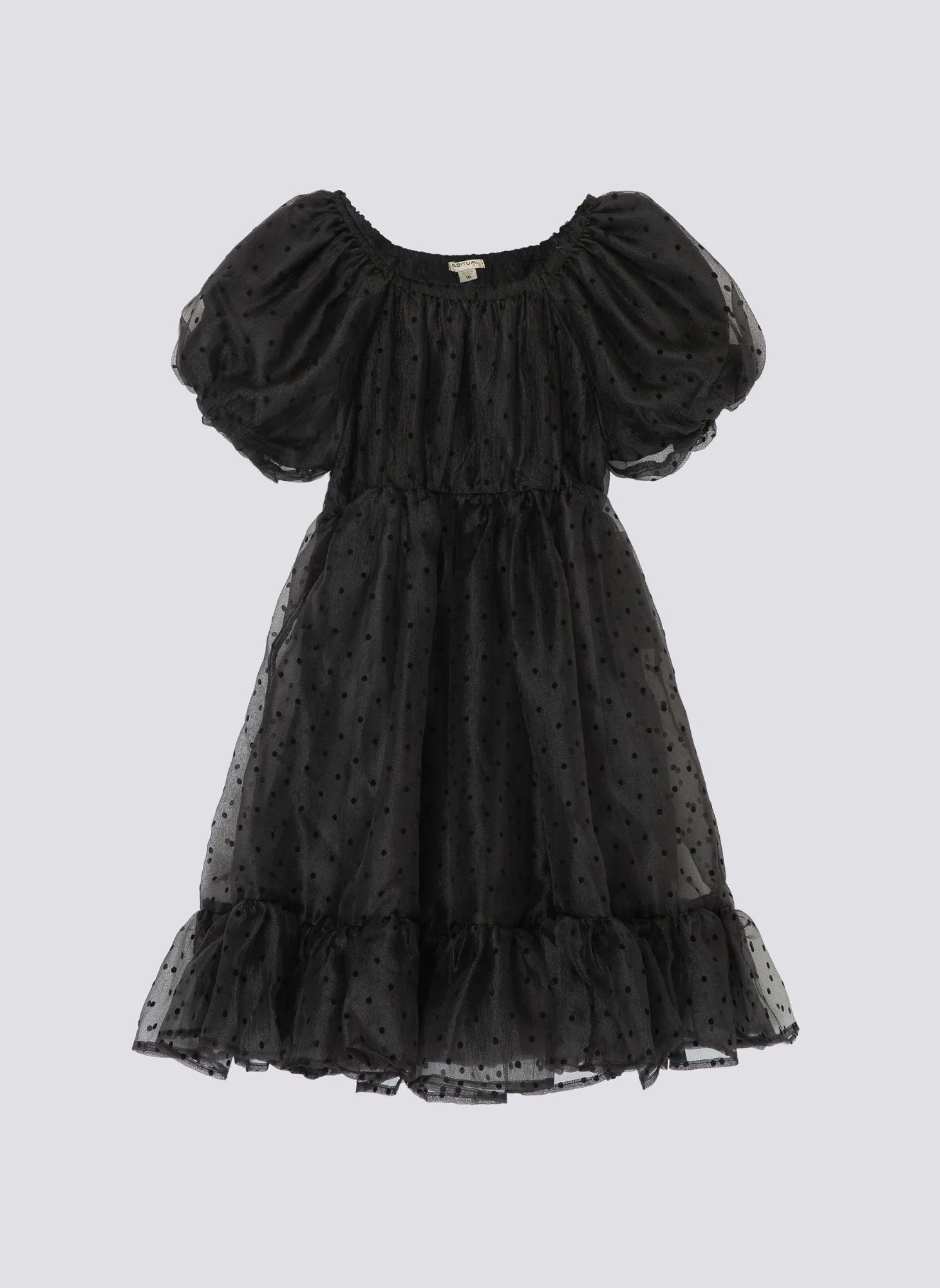 Mini Dress Habitual Kids Dotted Babydoll