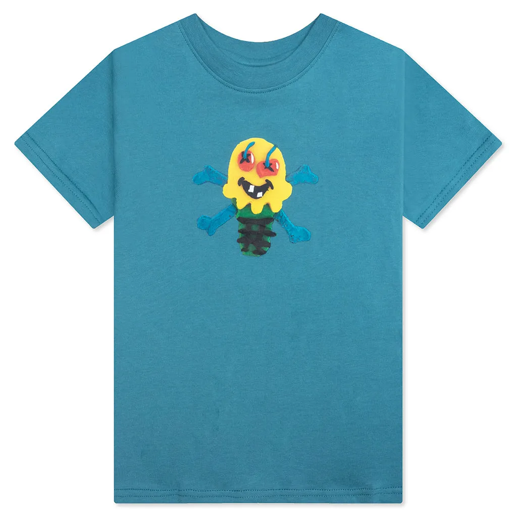 Cozy Kids Storm Blue Short Sleeve Tee