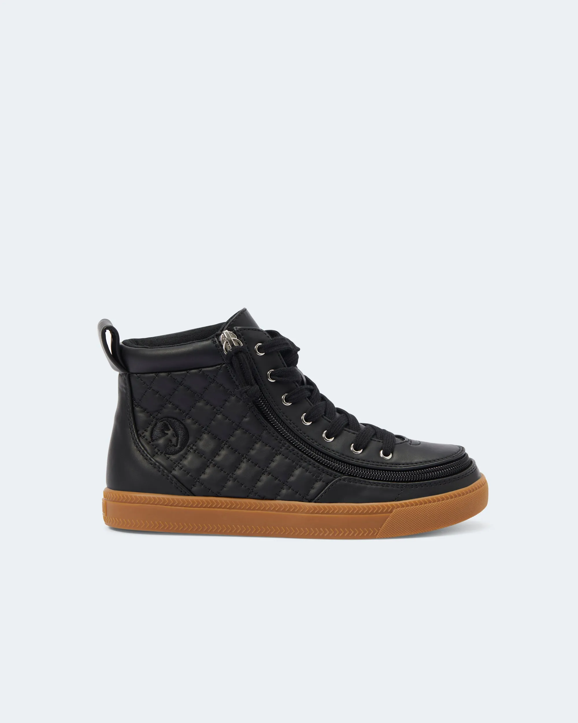 Classic High Top (Kids) - Black Gum Quilt