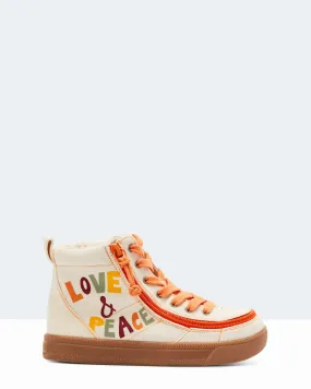 Classic High Top (Kids) - Love & Peace