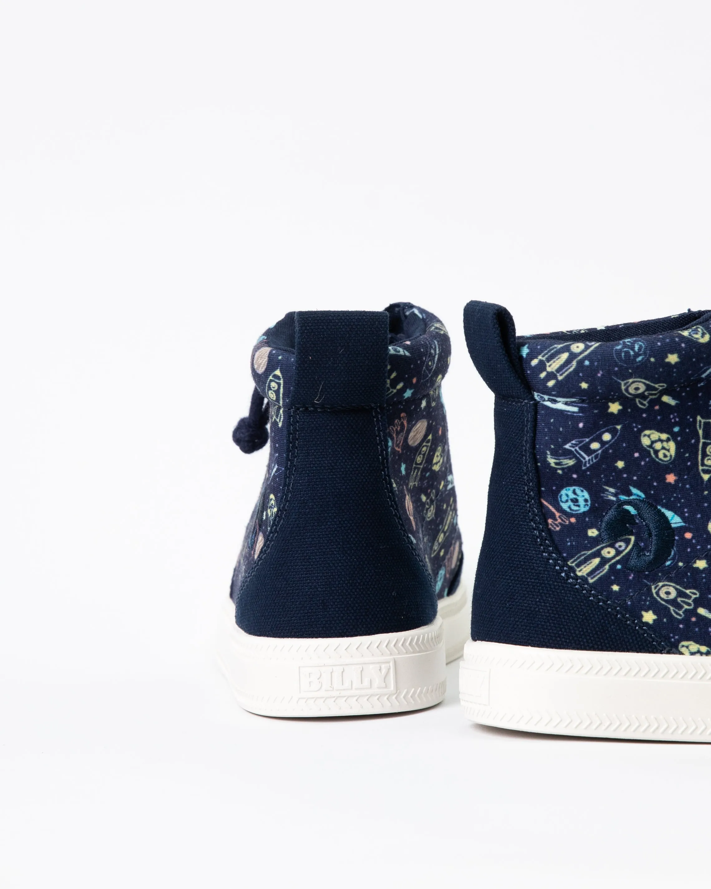 Classic High Top (Kids) - Navy Space