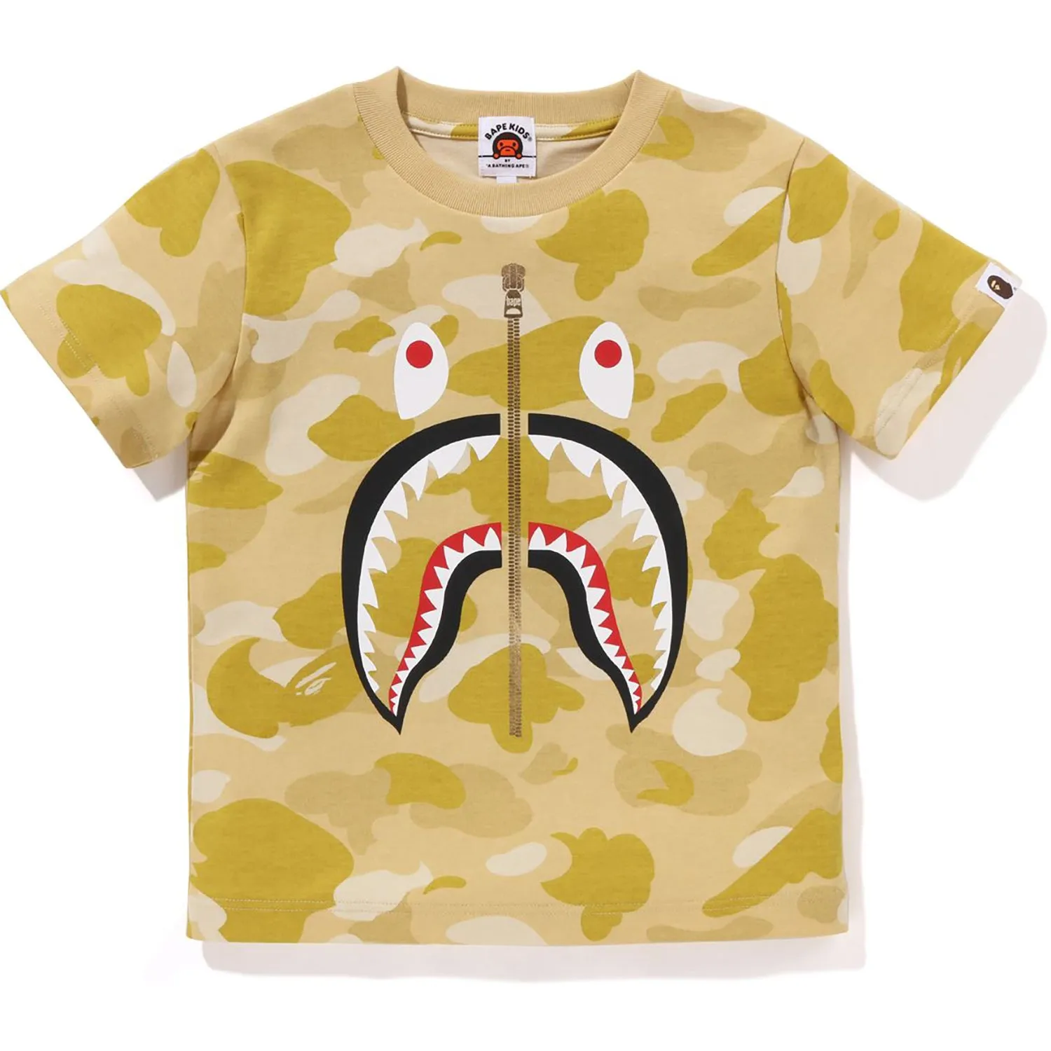 COLOR CAMO SHARK TEE KIDS