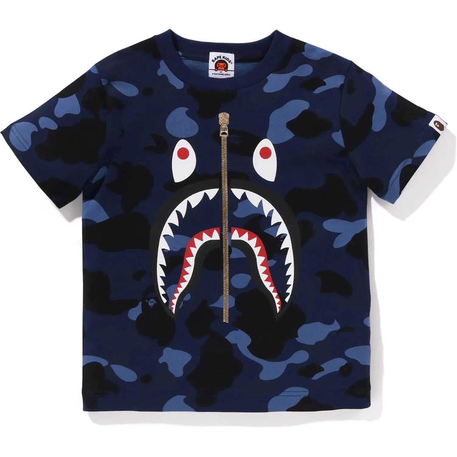 COLOR CAMO SHARK TEE KIDS