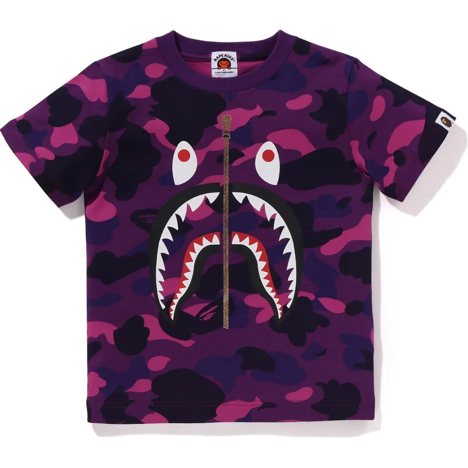 COLOR CAMO SHARK TEE KIDS