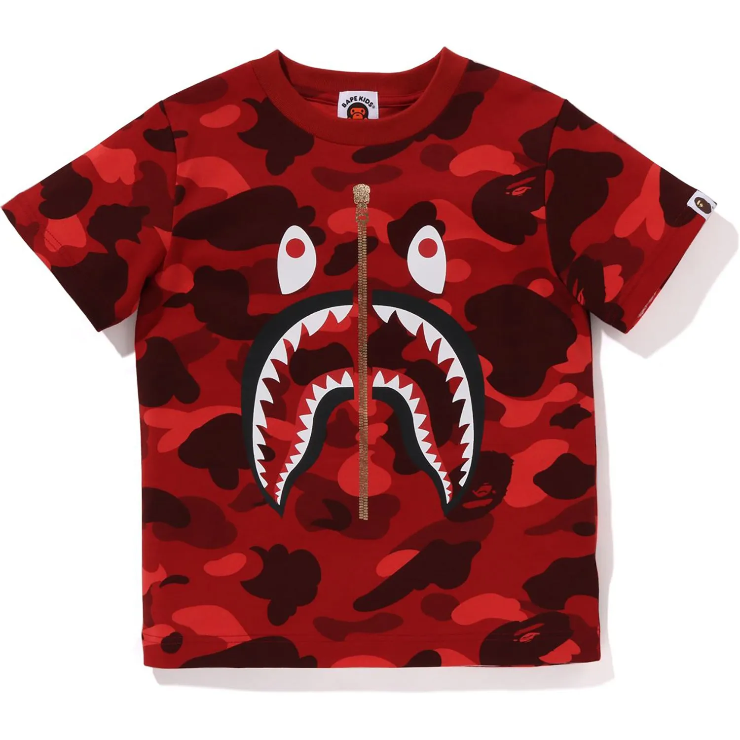 COLOR CAMO SHARK TEE KIDS