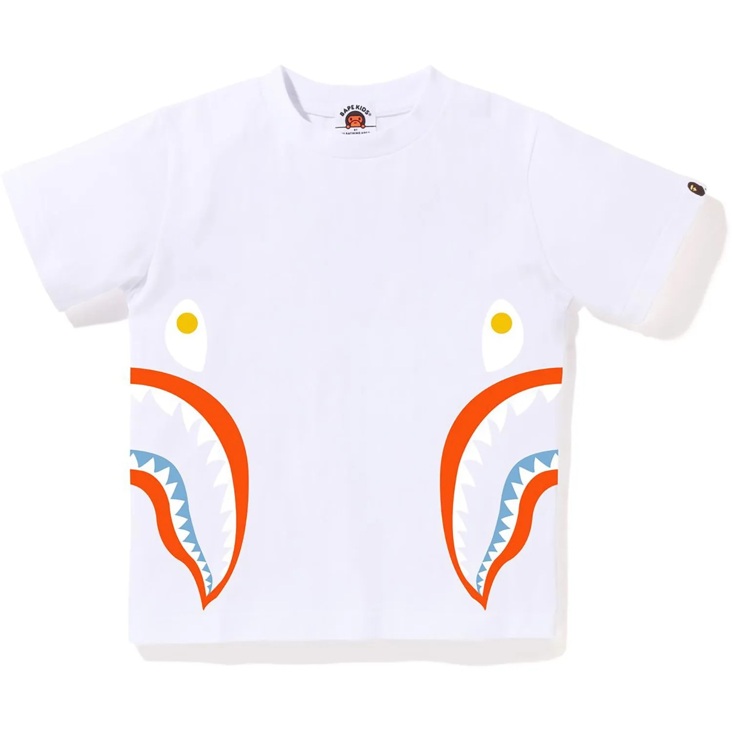 SIDE SHARK TEE FOR KIDS IN VARIOUS COLORS