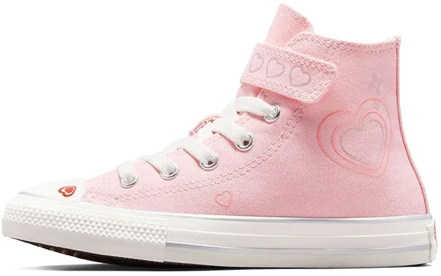 Converse Kids Chuck Taylor All Star 1V Hi Top Donut Glaze/Vintage White