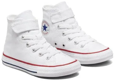 Converse Kids Chuck Taylor All Star 1V Hi Top Easy-on White