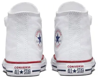 Converse Kids Chuck Taylor All Star 1V Hi Top Easy-on White