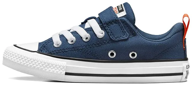 Converse Kids Chuck Taylor All Star Malden Street Low Top Easy-On Navy/Pale Magma/White