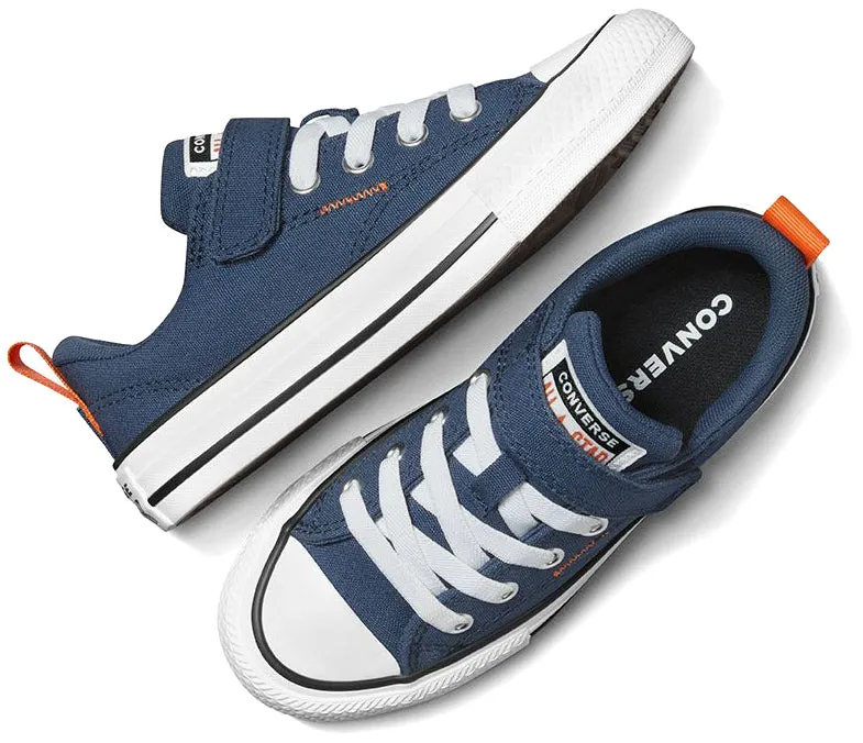 Converse Kids Chuck Taylor All Star Malden Street Low Top Easy-On Navy/Pale Magma/White