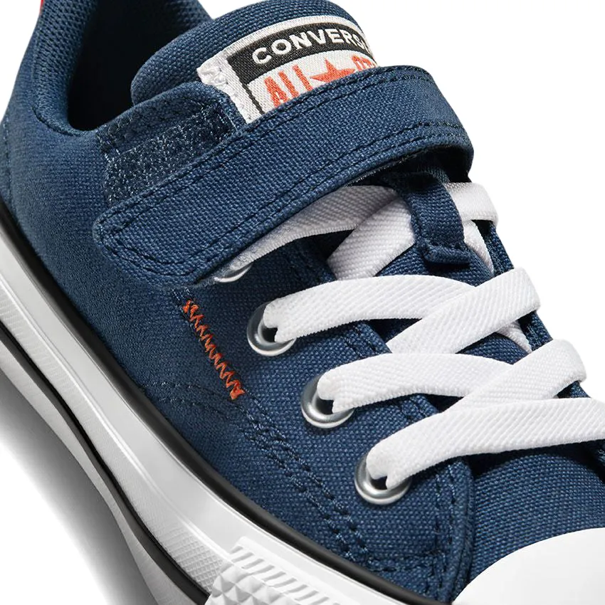 Converse Kids Chuck Taylor All Star Malden Street Low Top Easy-On Navy/Pale Magma/White