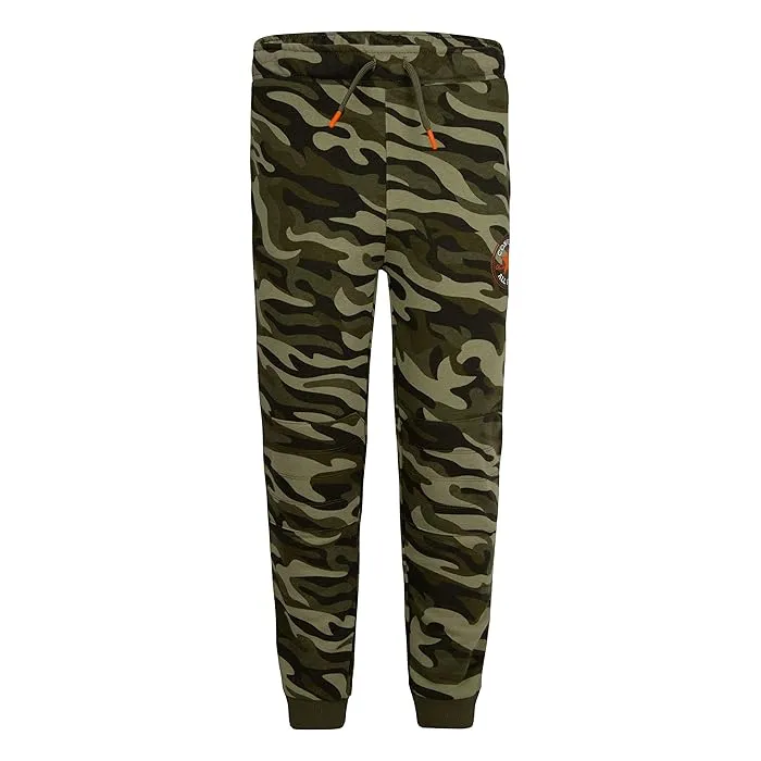 Converse Kids Knee Patch Camo Joggers for Big Kids