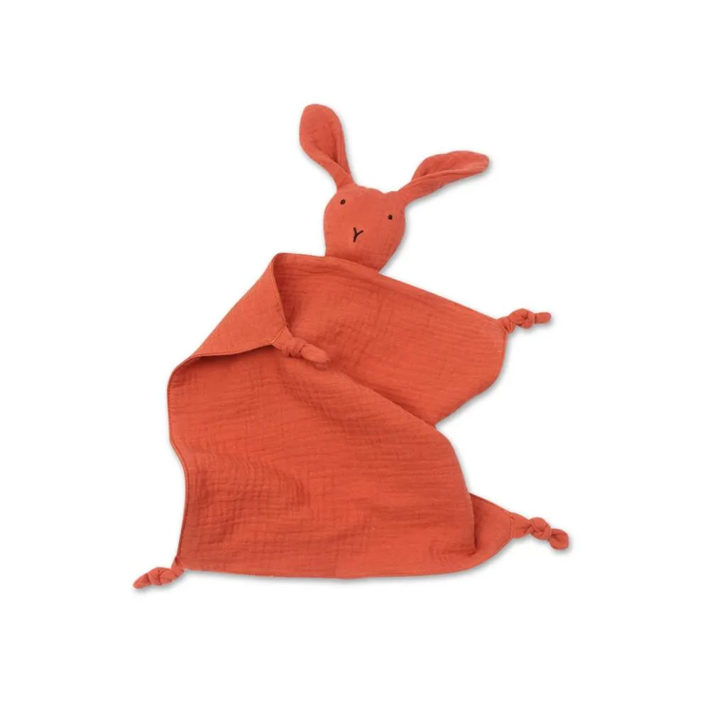 Cotton Baby Comforter - Benni The Bunny in Rouge