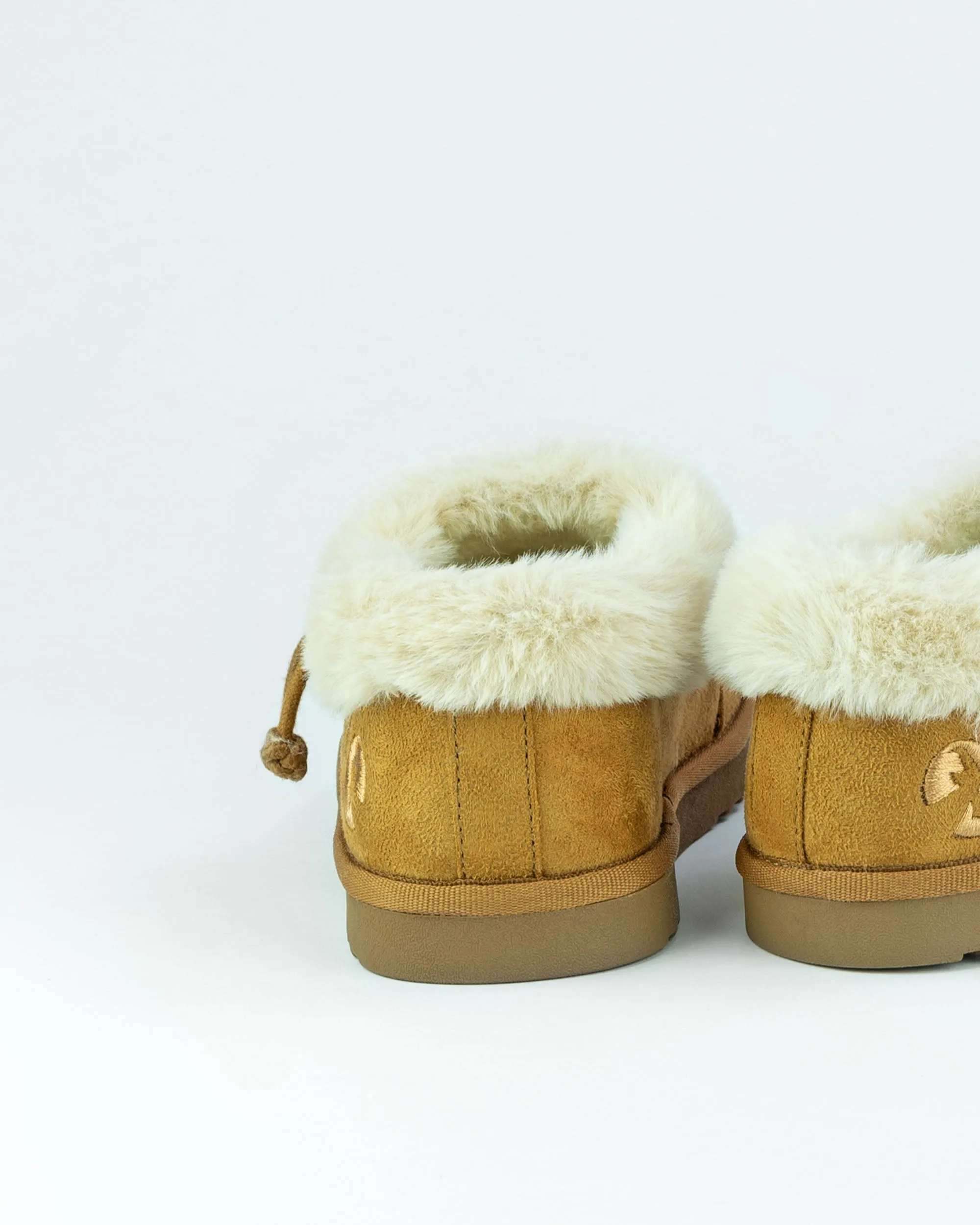 Cozy Slippers (Kids) - Chestnut