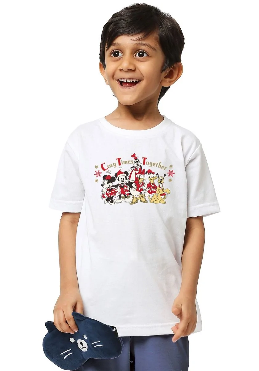 Cozy Time Together Kids T-Shirt