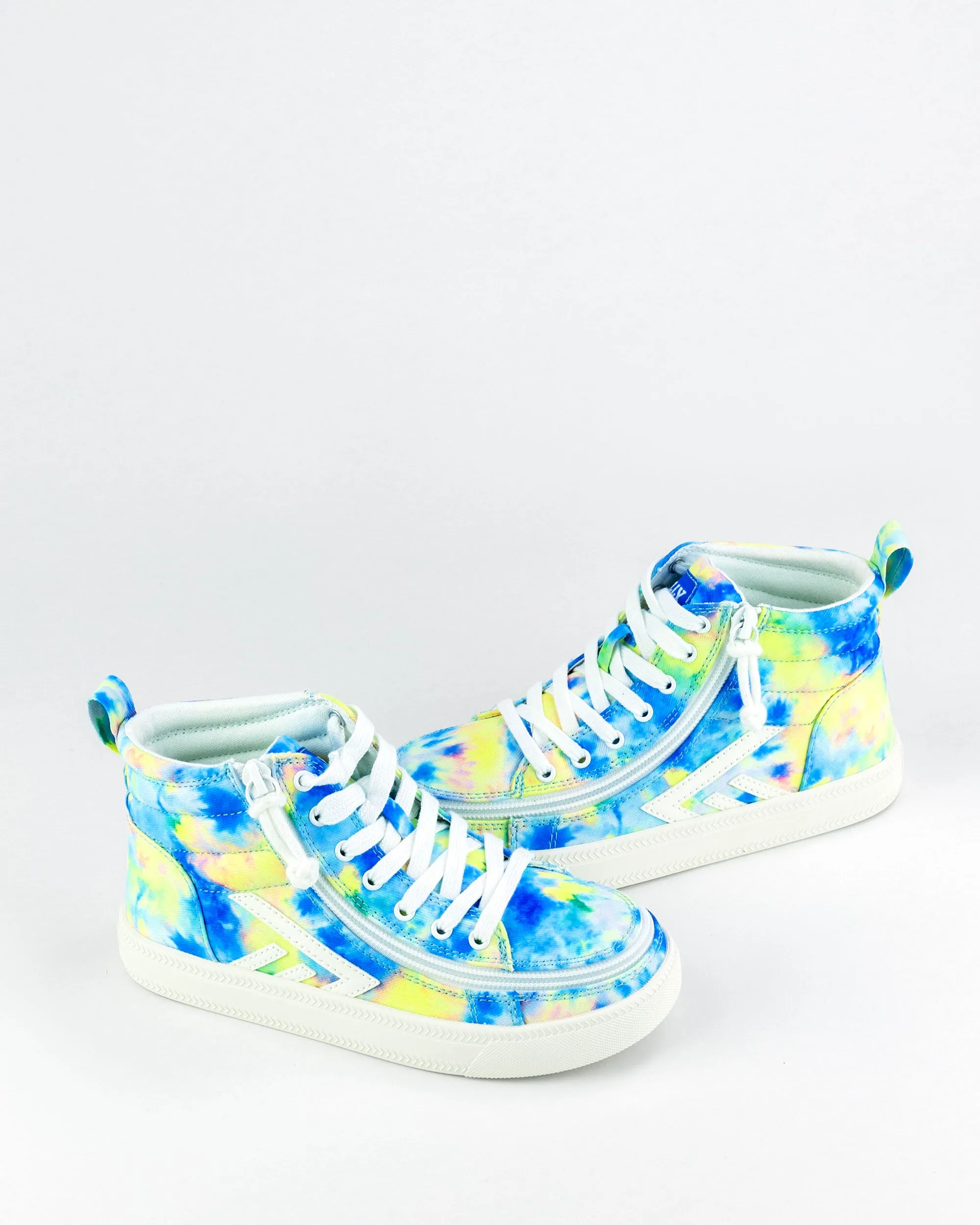 CS High Top (Kids) - Blue Watercolour