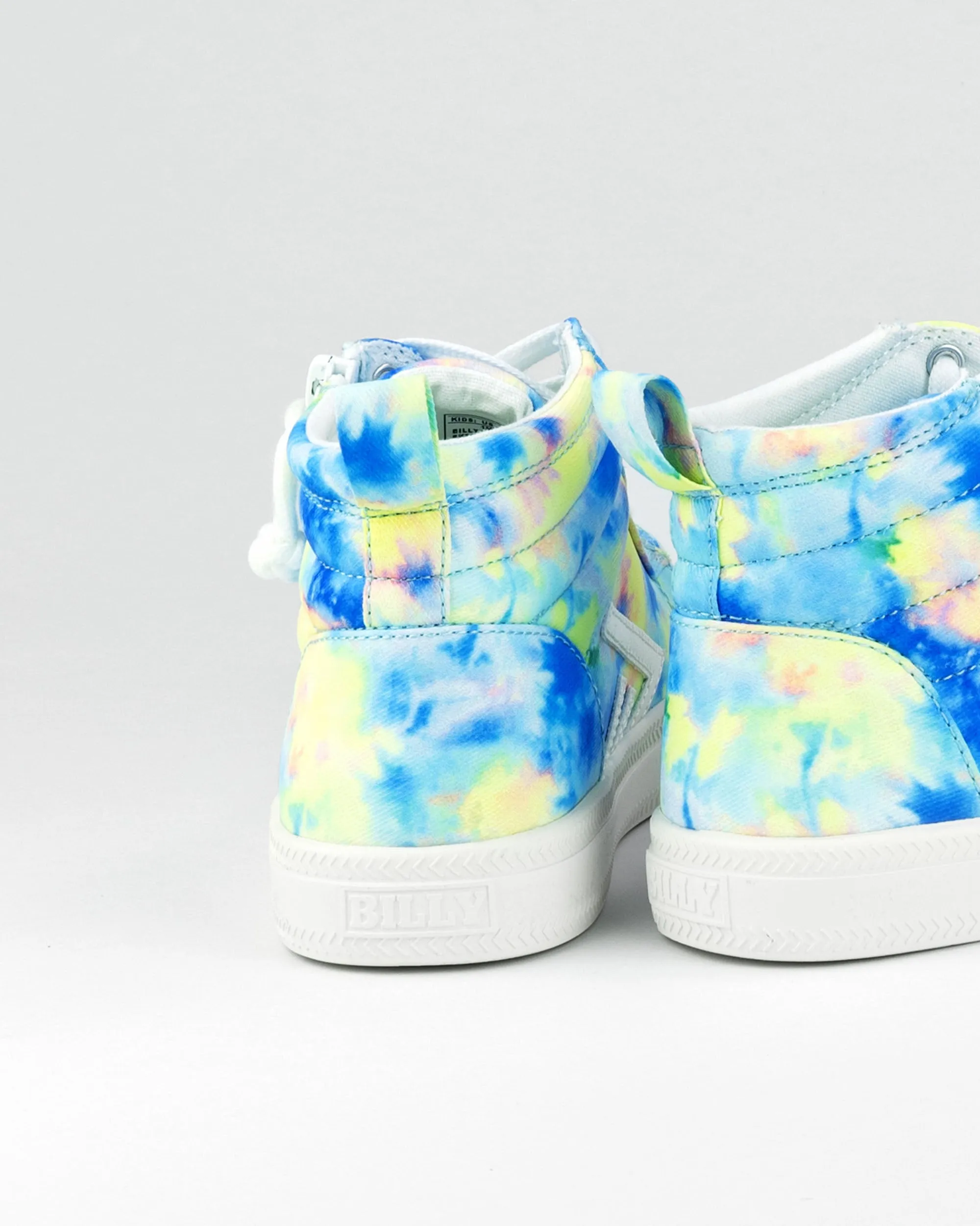 CS High Top (Kids) - Blue Watercolour