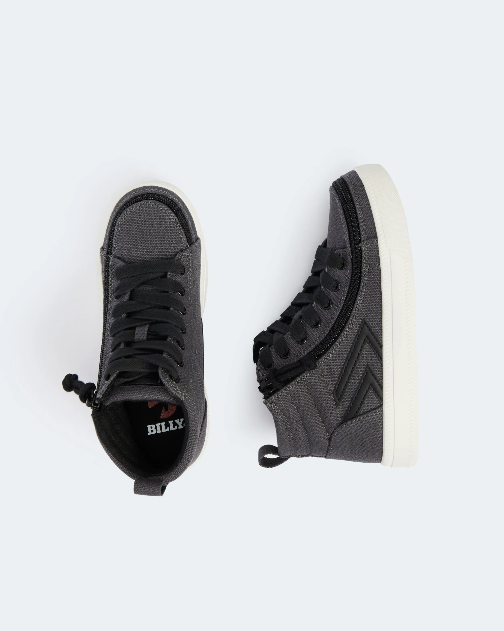 CS High Top (Kids) - Charcoal/Black