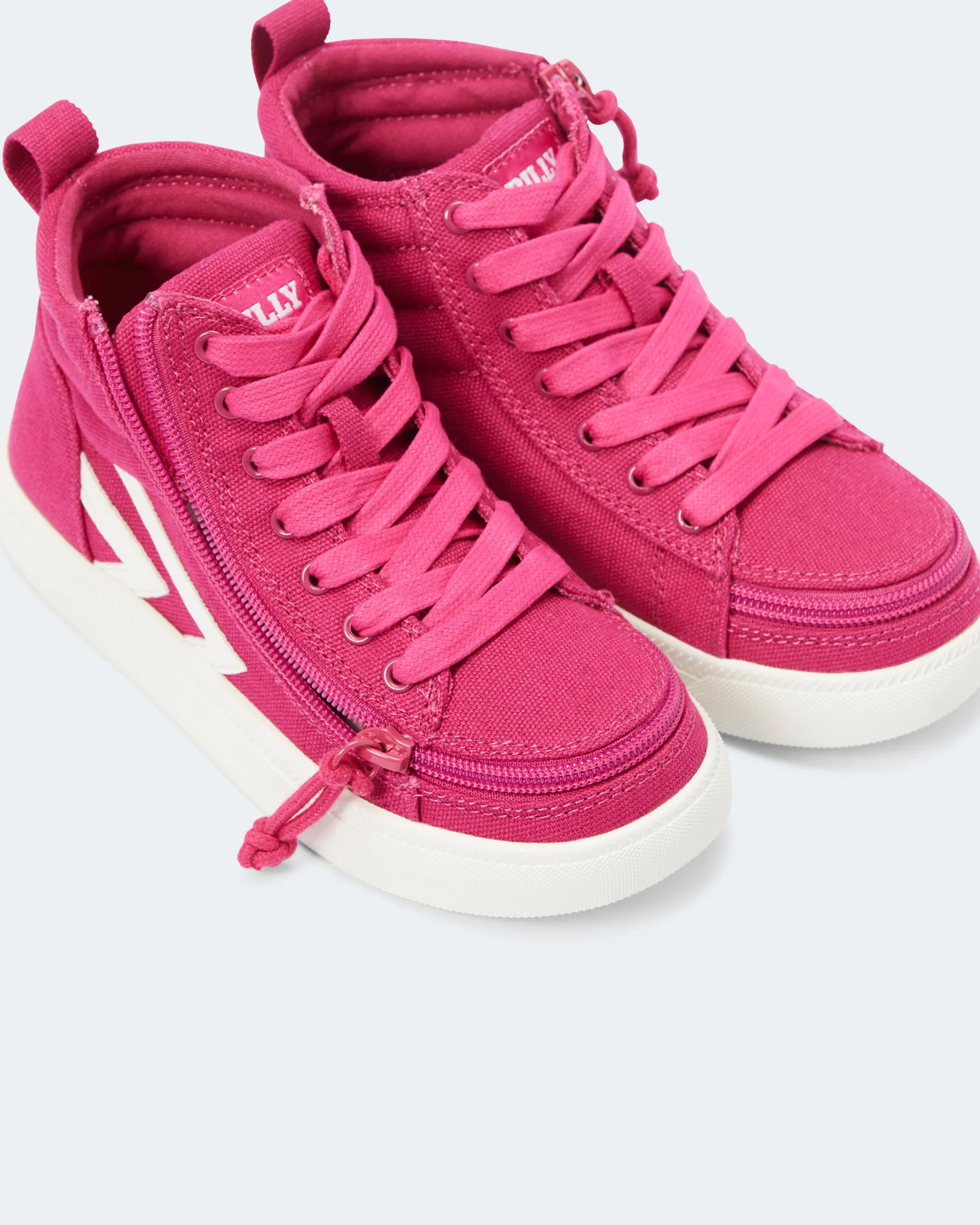 CS High Top (Kids) - Fuchsia/White