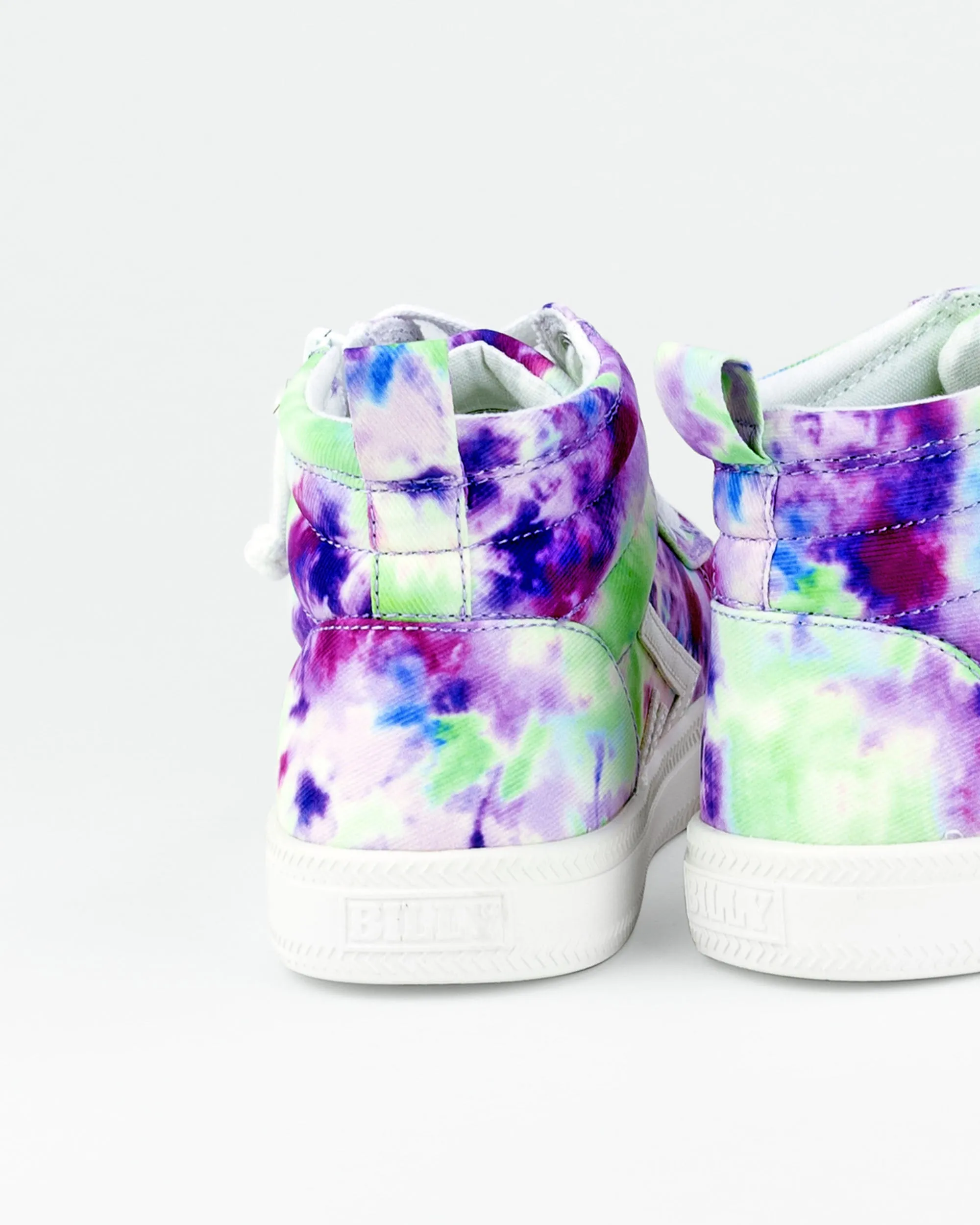 CS High Top (Kids) - Purple Watercolour