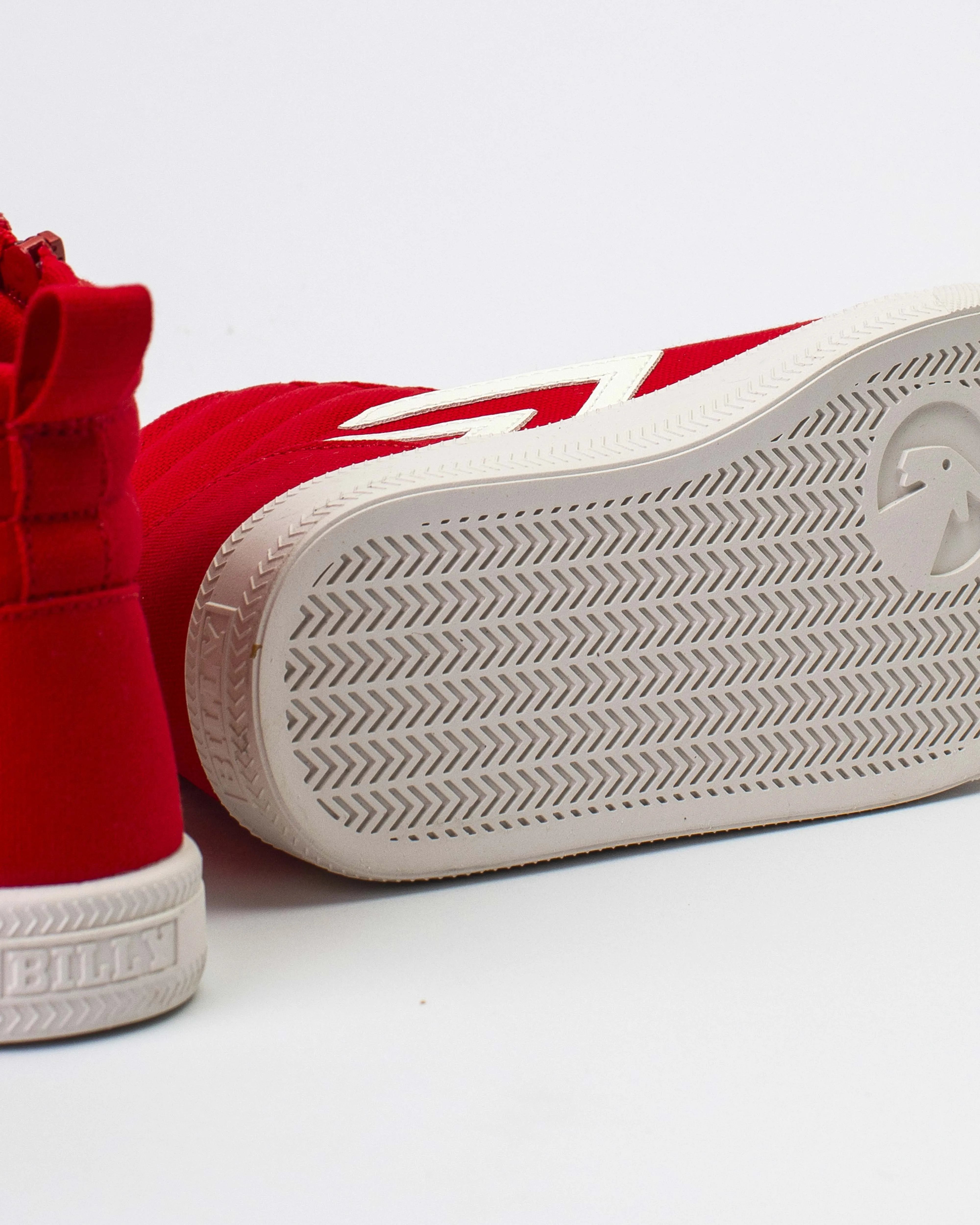 CS High Top (Kids) - Red/White