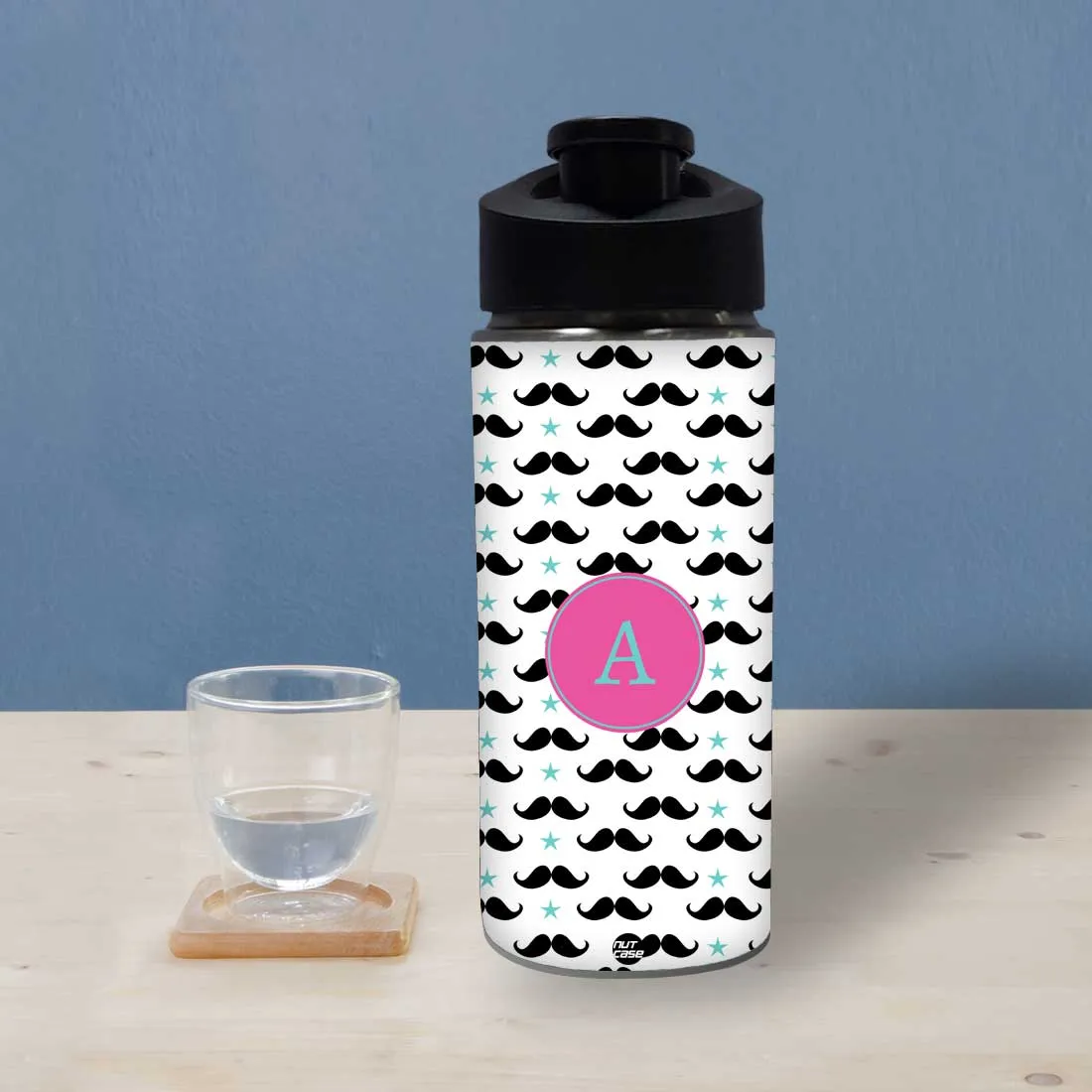 Custom Bottle For Kids - Mustache