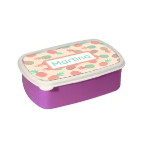 Personalized Children's Pink Lunch Container