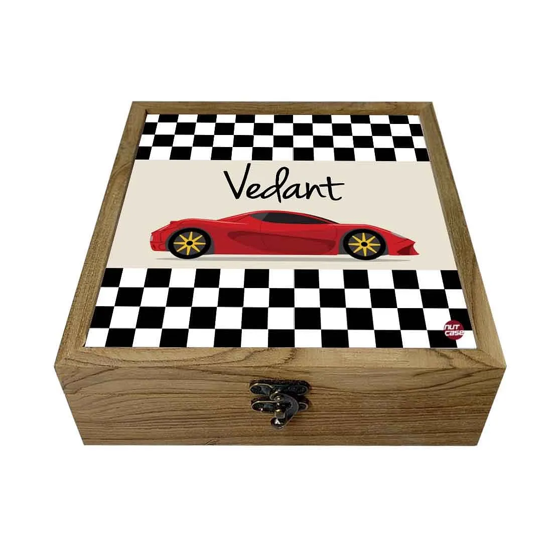 Customized Kids Cute Jewelry Boxes for Boys - Racing Car