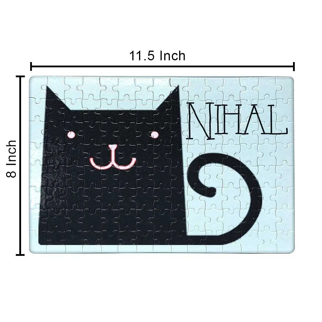 Customized Puzzle for Kids - Black Cat