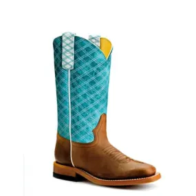 Macie Bean Kids Pecan With Teal Top