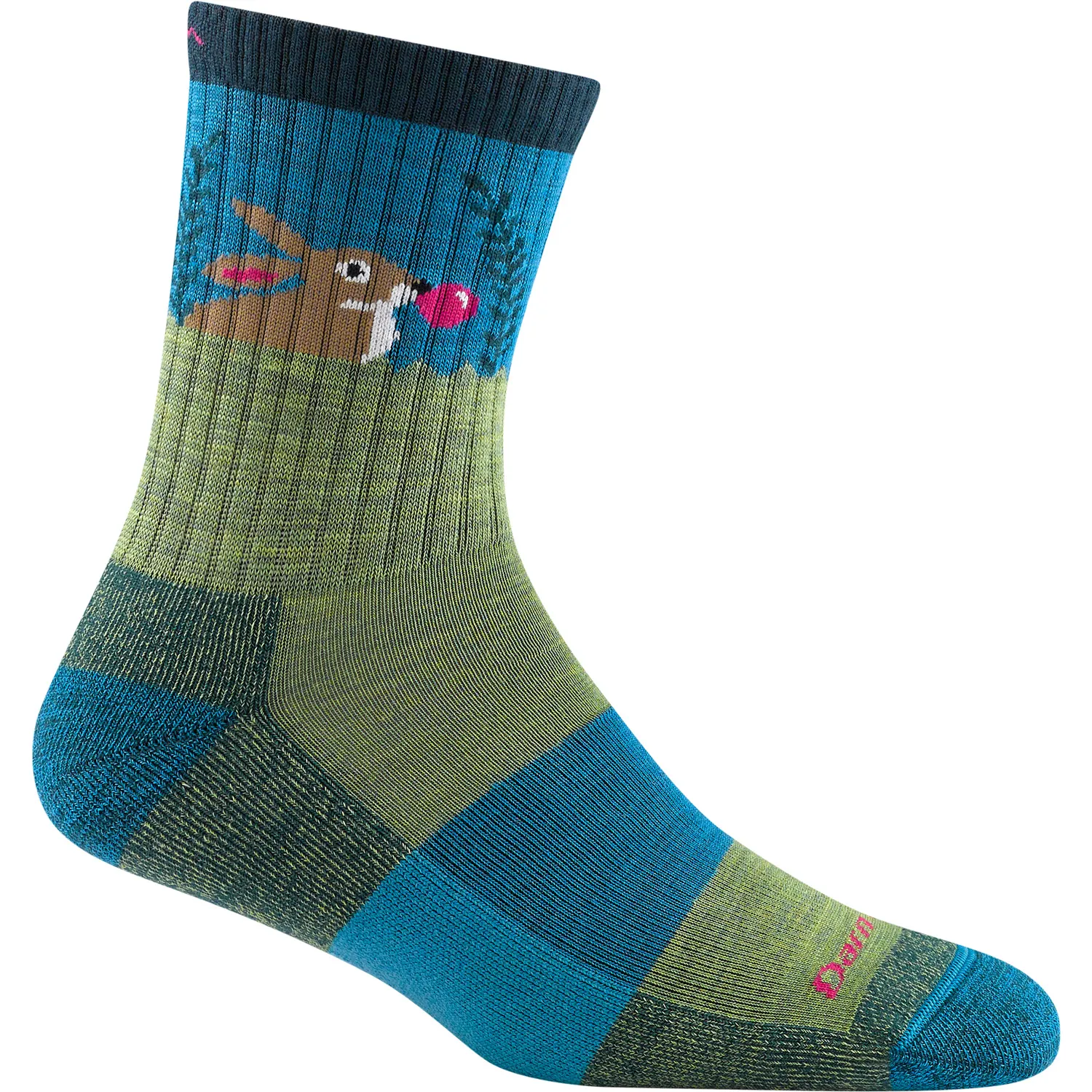 Darn Tough Kids Bubble Bunny Jr. Micro Crew Lightweight Sock