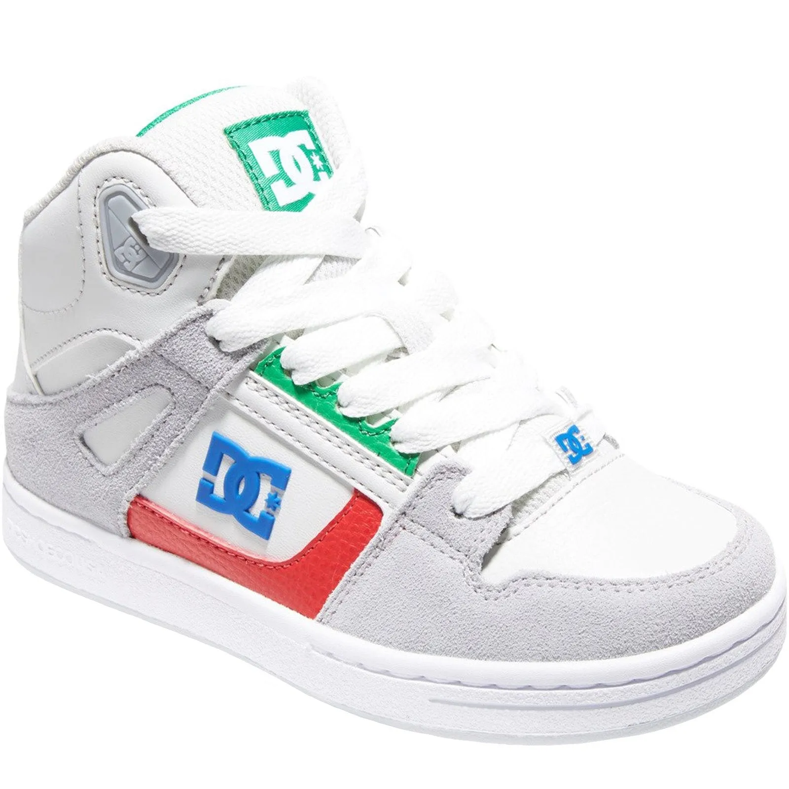 DC Shoes Kids Pure Hi Leather High Top Trainers