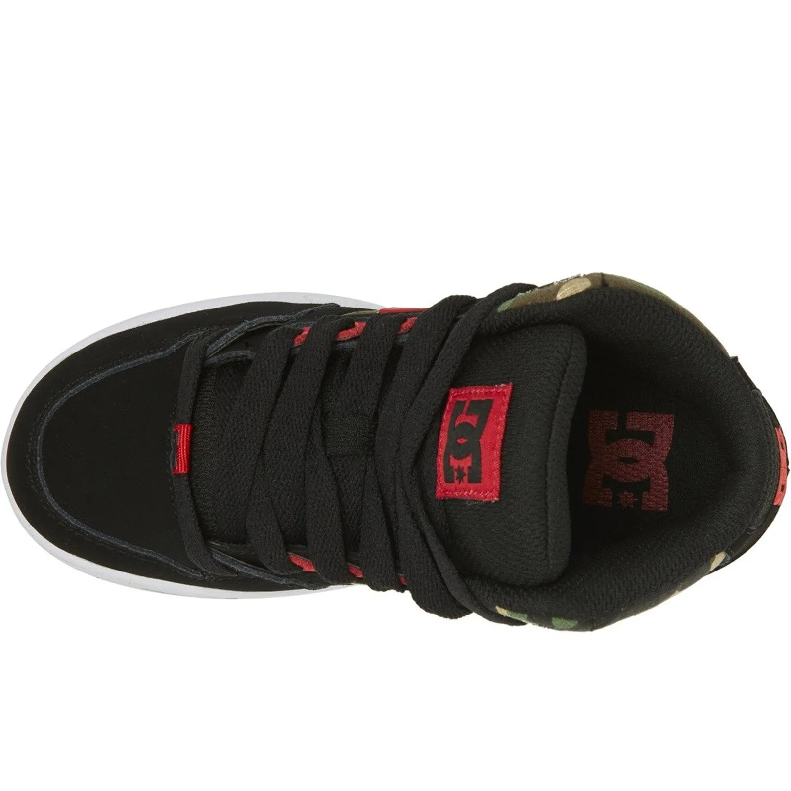 DC Shoes Kids Pure Hi Leather High Top Trainers