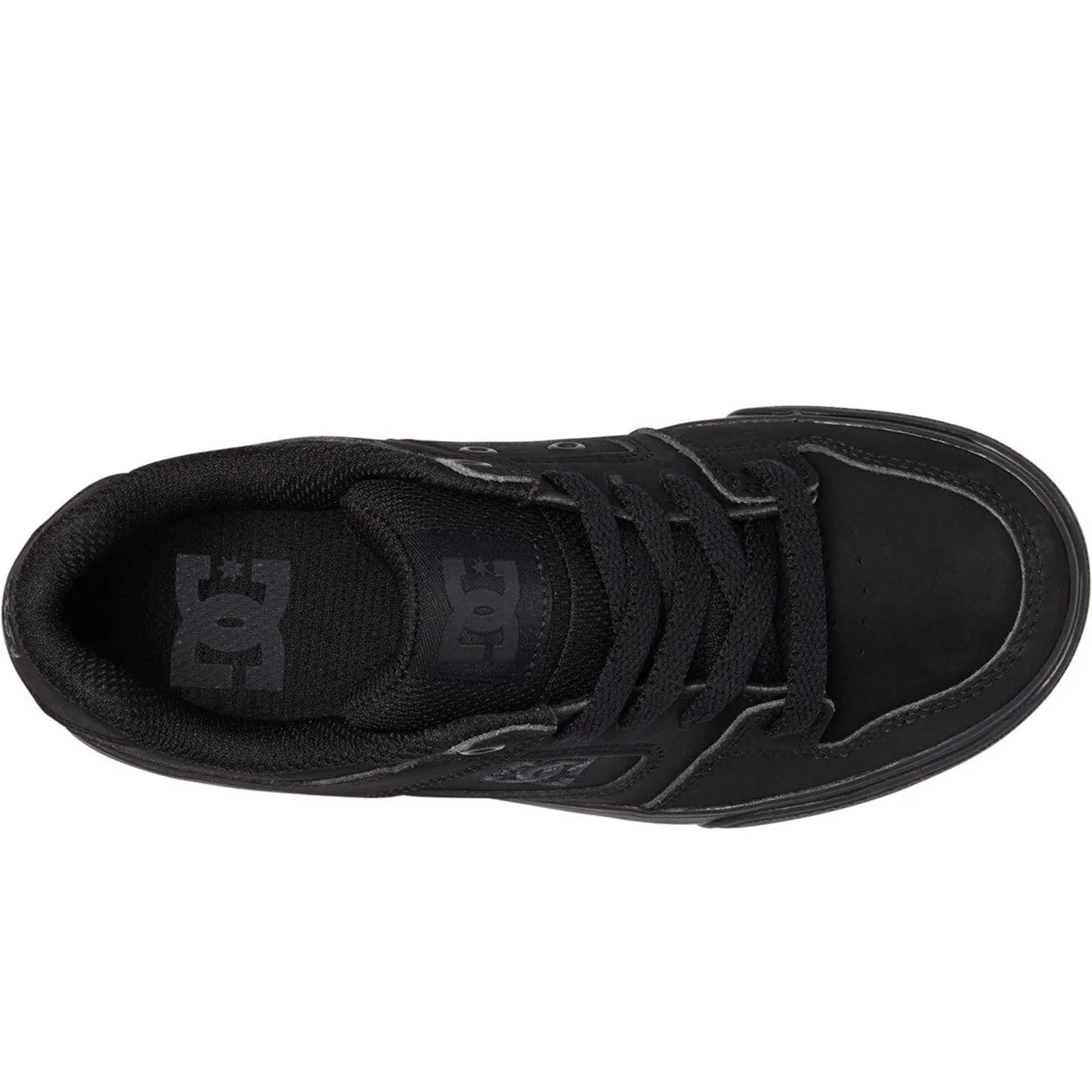 DC Shoes Kids Pure Leather Retro Chunky Trainers