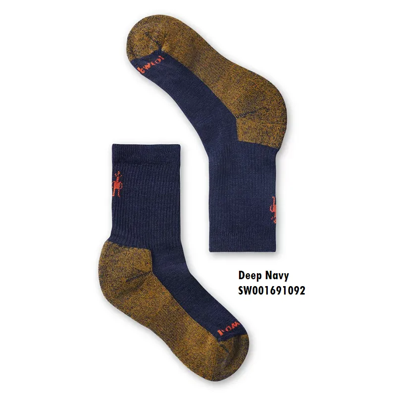 Kids Deep Navy Light Cushion Crew Socks