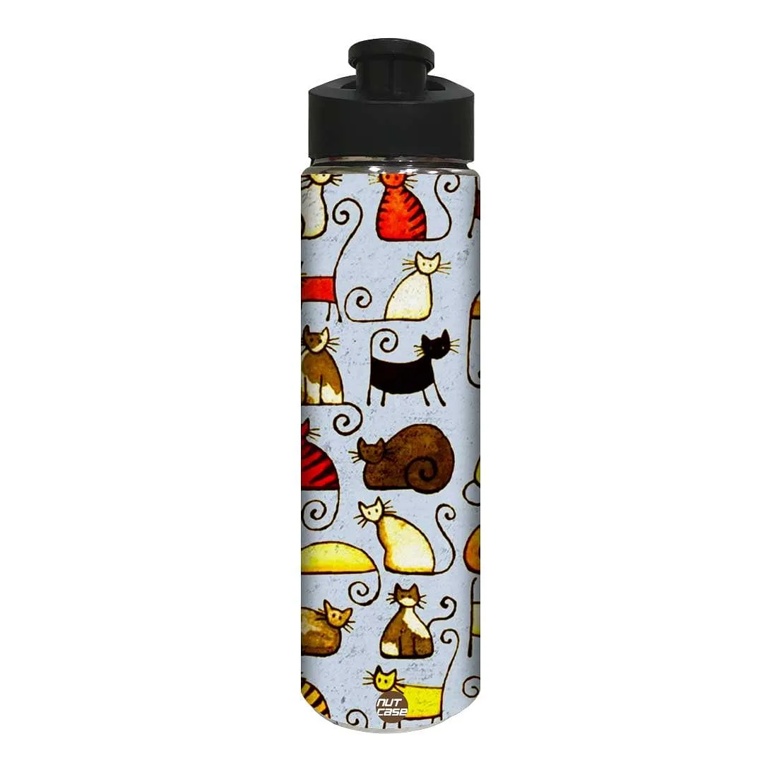 Designer Sipper Bottle for Kids -  Cute Cat